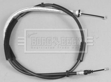 Borg & Beck BKB2403 - Трос, гальмівна система autocars.com.ua