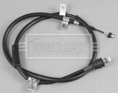 Borg & Beck BKB2406 - Тросик, cтояночный тормоз avtokuzovplus.com.ua