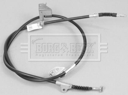 Borg & Beck BKB2417 - Трос, гальмівна система autocars.com.ua