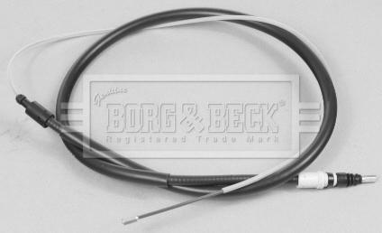 Borg & Beck BKB2421 - Тросик, cтояночный тормоз autodnr.net