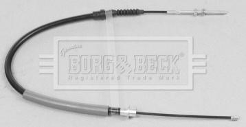 Borg & Beck BKB2424 - Трос, гальмівна система autocars.com.ua