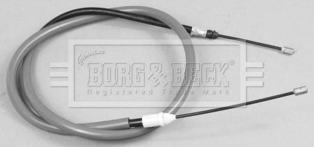 Borg & Beck BKB2430 - Трос, гальмівна система autocars.com.ua