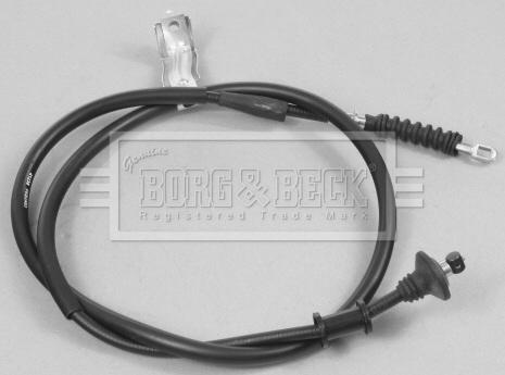 Borg & Beck BKB2453 - Трос, гальмівна система autocars.com.ua