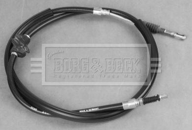 Borg & Beck BKB2466 - Трос, гальмівна система autocars.com.ua