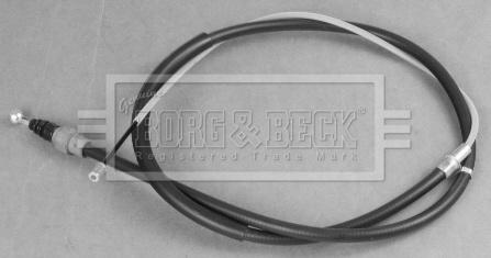 Borg & Beck BKB2467 - Трос, гальмівна система autocars.com.ua