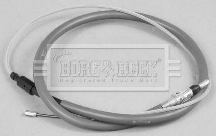 Borg & Beck BKB2471 - Тросик, cтояночный тормоз avtokuzovplus.com.ua