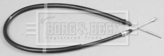 Borg & Beck BKB2474 - Тросик, cтояночный тормоз avtokuzovplus.com.ua