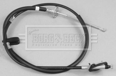 Borg & Beck BKB2492 - Тросик, cтояночный тормоз avtokuzovplus.com.ua