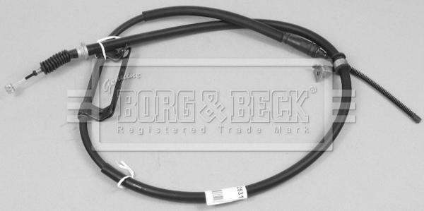 Borg & Beck BKB2531 - Трос, гальмівна система autocars.com.ua