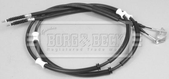 Borg & Beck BKB2584 - Трос, гальмівна система autocars.com.ua