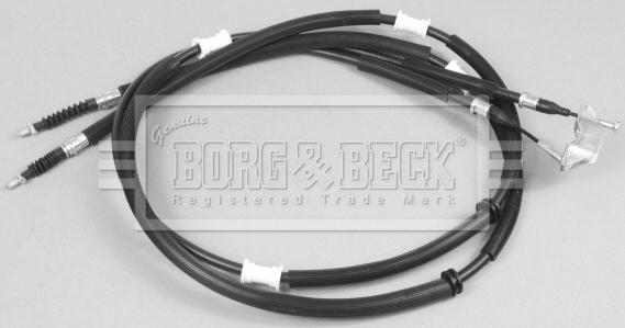 Borg & Beck BKB2586 - Тросик, cтояночный тормоз avtokuzovplus.com.ua