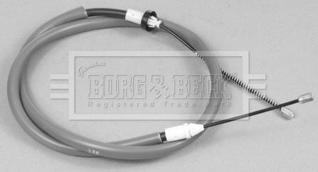 Borg & Beck BKB2607 - Тросик, cтояночный тормоз autodnr.net