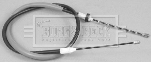 Borg & Beck BKB2608 - Тросик, cтояночный тормоз avtokuzovplus.com.ua