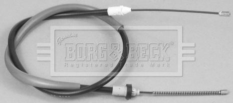 Borg & Beck BKB2610 - Тросик, cтояночный тормоз avtokuzovplus.com.ua
