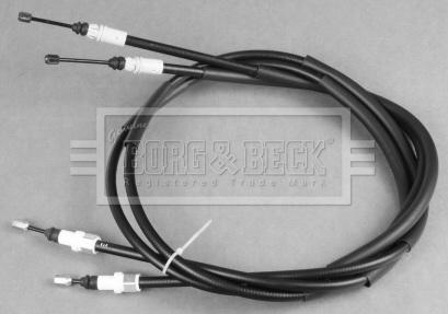 Borg & Beck BKB2612 - Трос, гальмівна система autocars.com.ua