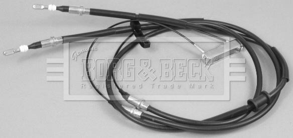 Borg & Beck BKB2624 - Тросик, cтояночный тормоз avtokuzovplus.com.ua