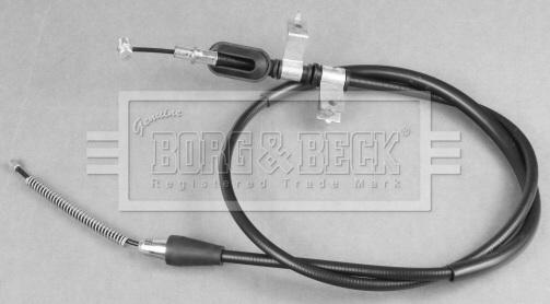 Borg & Beck BKB2638 - Трос, гальмівна система autocars.com.ua