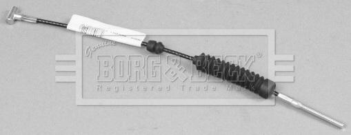 Borg & Beck BKB2667 - Тросик, cтояночный тормоз avtokuzovplus.com.ua