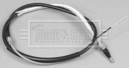 Borg & Beck BKB2670 - Трос, гальмівна система autocars.com.ua