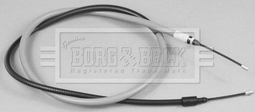 Borg & Beck BKB2674 - Тросик, cтояночный тормоз avtokuzovplus.com.ua