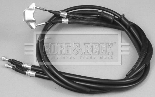 Borg & Beck BKB2677 - Трос, гальмівна система autocars.com.ua