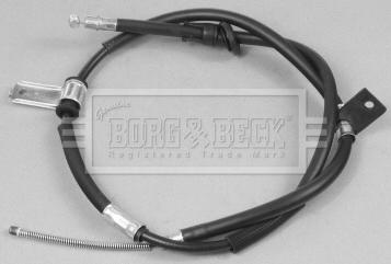 Borg & Beck BKB2696 - Тросик, cтояночный тормоз avtokuzovplus.com.ua