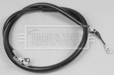 Borg & Beck BKB2741 - Тросик, cтояночный тормоз avtokuzovplus.com.ua