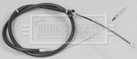 Borg & Beck BKB2743 - Тросик, cтояночный тормоз avtokuzovplus.com.ua