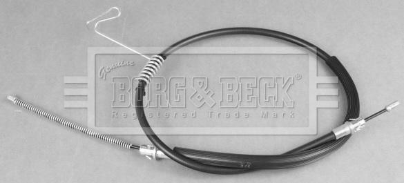 Borg & Beck BKB2750 - Трос, гальмівна система autocars.com.ua