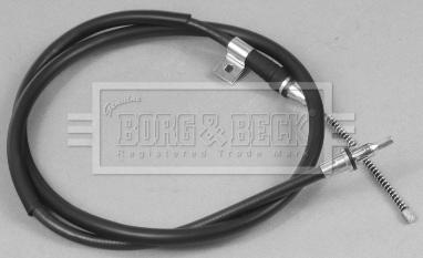 Borg & Beck BKB2760 - Трос, гальмівна система autocars.com.ua