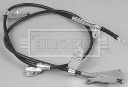 Borg & Beck BKB2763 - Трос, гальмівна система autocars.com.ua