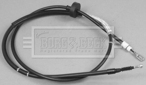Borg & Beck BKB2769 - Тросик, cтояночный тормоз avtokuzovplus.com.ua
