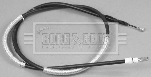 Borg & Beck BKB2770 - Трос, гальмівна система autocars.com.ua