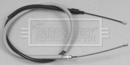 Borg & Beck BKB2781 - Тросик, cтояночный тормоз autodnr.net
