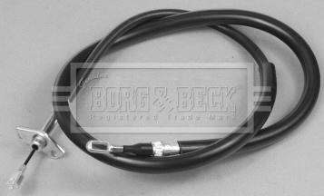 Borg & Beck BKB2785 - Тросик, cтояночный тормоз avtokuzovplus.com.ua