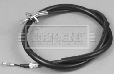 Borg & Beck BKB2787 - Трос, гальмівна система autocars.com.ua