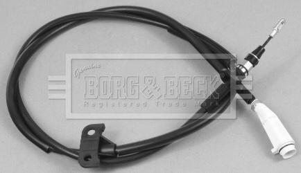 Borg & Beck BKB2790 - Тросик, cтояночный тормоз autodnr.net