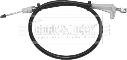 Borg & Beck BKB2810 - Тросик, cтояночный тормоз autodnr.net
