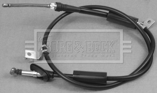 Borg & Beck BKB2820 - Трос, гальмівна система autocars.com.ua