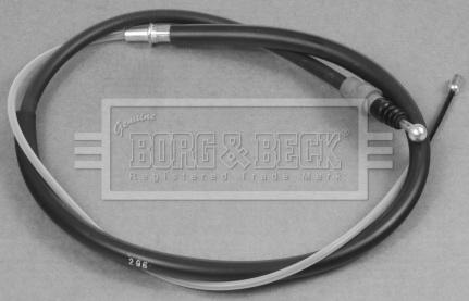 Borg & Beck BKB2828 - Тросик, cтояночный тормоз avtokuzovplus.com.ua