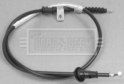 Borg & Beck BKB2831 - Трос, гальмівна система autocars.com.ua