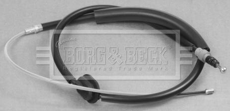 Borg & Beck BKB2832 - Трос, гальмівна система autocars.com.ua