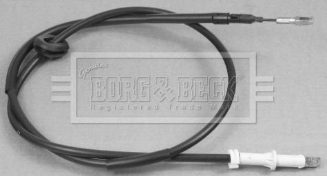 Borg & Beck BKB2838 - Тросик, cтояночный тормоз autodnr.net