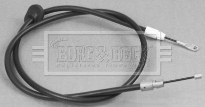 Borg & Beck BKB2839 - Тросик, cтояночный тормоз avtokuzovplus.com.ua