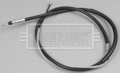 Borg & Beck BKB2847 - Тросик, cтояночный тормоз avtokuzovplus.com.ua