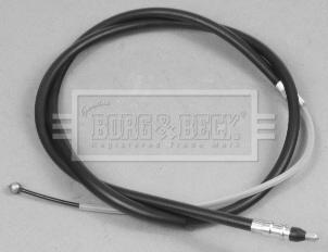 Borg & Beck BKB2850 - Тросик, cтояночный тормоз avtokuzovplus.com.ua