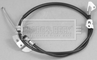 Borg & Beck BKB2853 - Тросик, cтояночный тормоз avtokuzovplus.com.ua