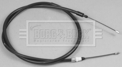 Borg & Beck BKB2855 - Трос, гальмівна система autocars.com.ua