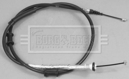 Borg & Beck BKB2863 - Трос, гальмівна система autocars.com.ua