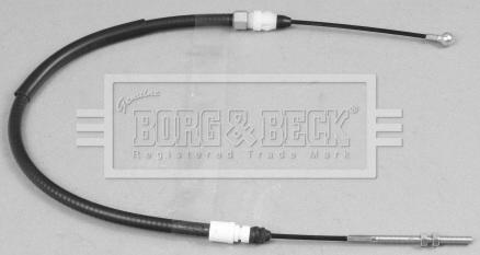 Borg & Beck BKB2881 - Трос, гальмівна система autocars.com.ua